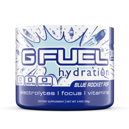 GFuel Hydration Blue Rocket Pop